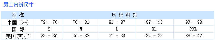 服装尺码怎么换算8